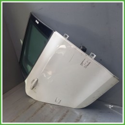 Porta Portiera Sportello Posteriore Destra DX BIANCO BANCHISA EWP PEUGEOT 208 Berlina 2012 2015 Originale Usato