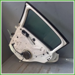 Porta Portiera Sportello Posteriore Destra DX BIANCO BANCHISA EWP PEUGEOT 208 Berlina 2012 2015 Originale Usato