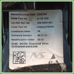 Quadro strumenti contachilometri tachimetro MINI MINI R56 1.6 16V 62109325809