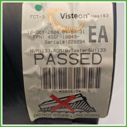 Quadro strumenti contachilometri tachimetro VISTEON FORD FIESTA CBK 1.2 16V 1382461