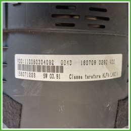 Quadro strumenti contachilometri tachimetro VDO 110080304092 ALFA ROMEO 147 W8 1.9 JTD 156071227