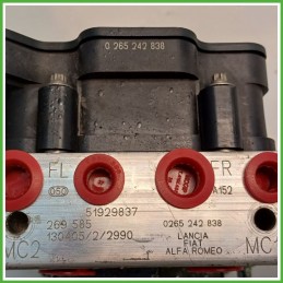 Centralina ABS Modulo Pompa BOSCH 0265956184 71771141 FIAT PUNTO 6U Originale Usato
