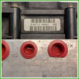 Centralina ABS Modulo Pompa BOSCH 0265800574 47660BC66A NISSAN MICRA K12E Originale Usato