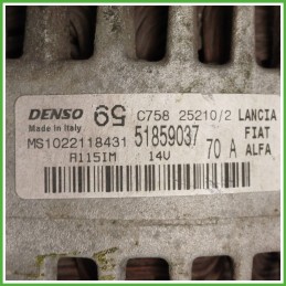 Alternatore DENSO MS1022118431 FIAT PANDA 3U 52003532