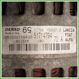Alternatore DENSO MS1022118430 FIAT PANDA 2Q 52003531