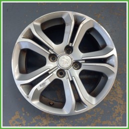 Cerchio Singolo in Lega PEUGEOT 208 (dal 01/2012) 16 pollici 16" 6.0J 4x108 ET 23 originale usato al pz