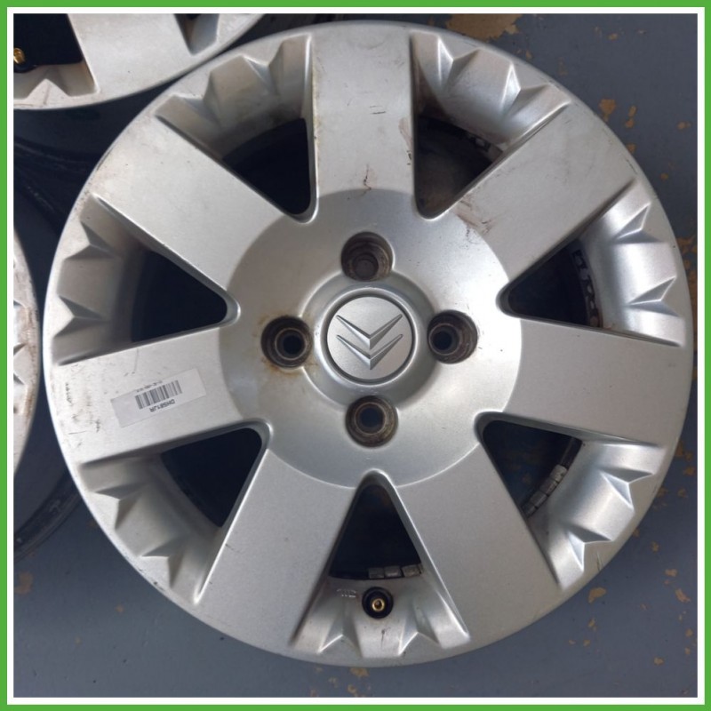 Cerchio Singolo in Lega CITROEN C3 PLURIEL (dal 05/2003 al 11/2010) 15 pollici 15" 6.0J 4x108 ET 27 originale usato al pz