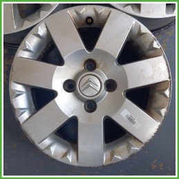 Cerchio Singolo in Lega CITROEN C3 PLURIEL (dal 05/2003 al 11/2010) 15 pollici 15" 6.0J 4x108 ET 27 originale usato al pz