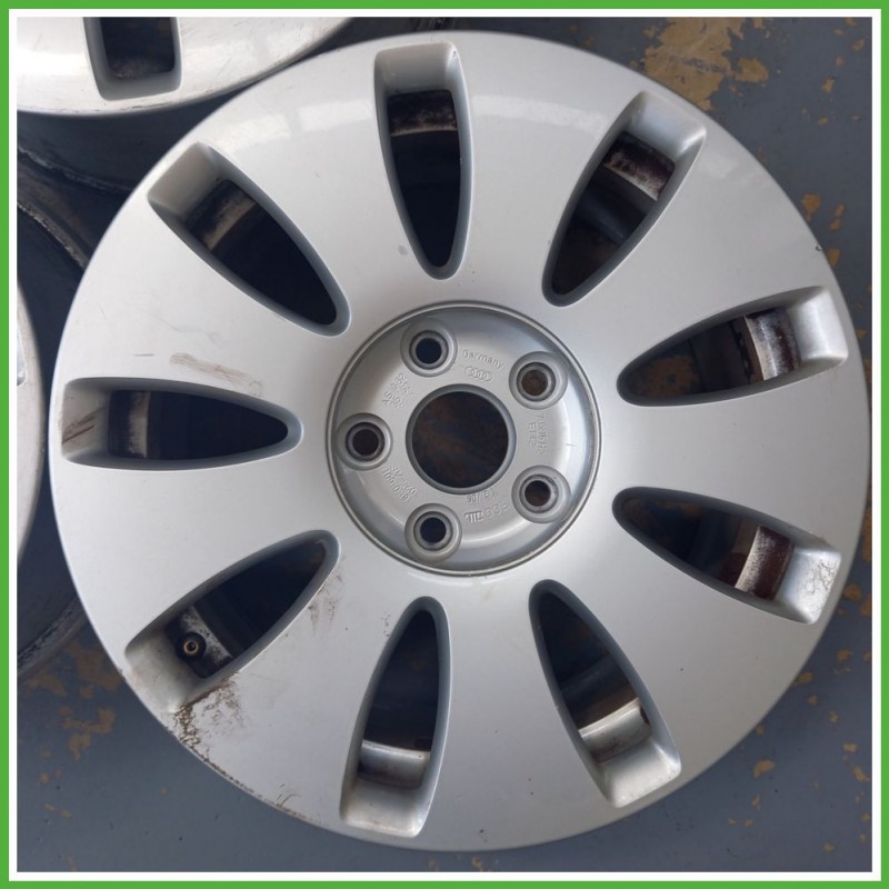 Cerchio Singolo in Lega AUDI A4 (8E) (dal 11/2000 al 11/2004) 16 pollici 16" 7.0J 5x112 ET 42 originale usato al pz