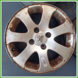 Cerchi in Lega PEUGEOT 307 (dal 04/2001 al 12/2006) 15 pollici 15" 6.0J 4x108 ET 27 4pz originali usati