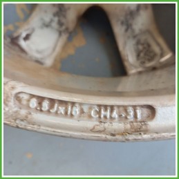 Cerchi in Lega PEUGEOT 307 (dal 07/2005 al 07/2008) 16 pollici 16" 6.5J 4x108 ET 31 4pz originali usati