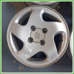 Cerchi in Lega PEUGEOT 306 (dal 10/1992 al 12/1996) 14 pollici 14" 5.5J 4x108 ET 24 4pz originali usati