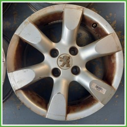 Cerchi in Lega PEUGEOT 307 (dal 07/2005 al 07/2008) 16 pollici 16" 6.5J 4x108 ET 31 4pz originali usati