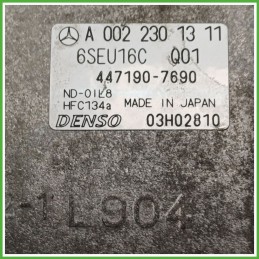 Compressore Clima AC Aria Condizionata DENSO 6SEU16C-Q01 MERCEDES-BENZ Classe A W/C169 A0022304711