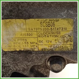 Compressore Clima AC Aria Condizionata DENSO SCSB06 FIAT PANDA 2Q 71797201