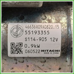 Motorino Avviamento HITACHI S114.905 FIAT GRANDE PUNTO 2Y 51890631