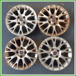 Cerchi in Lega FIAT PUNTO EVO (3J) (dal 08/2009 al 07/2013) 15 pollici 15" 6.0J 4x100 ET 43 4pz originali usati