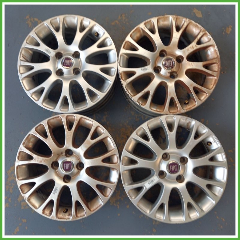 Cerchi in Lega FIAT PUNTO EVO (3J) (dal 08/2009 al 07/2013) 15 pollici 15" 6.0J 4x100 ET 43 4pz originali usati