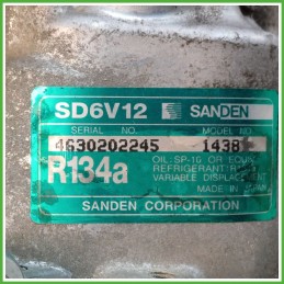Compressore Clima AC Aria Condizionata SANDEN SD6V12 PEUGEOT 307 6453JL