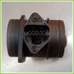 Debimetro Misuratore Massa Aria BOSCH VOLKSWAGEN Polo (9N) 1.4 Diesel 2001 0281002531 038906461B Usato