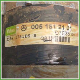 Motorino Avviamento VALEO D7338 MERCEDES-BENZ Classe A W/C169 A0051512101