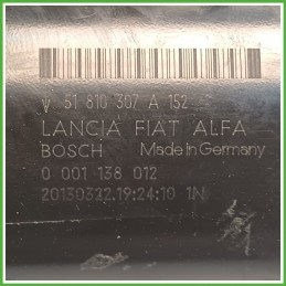 Motorino Avviamento BOSCH 0001138012 FIAT PUNTO 6U 51916170