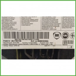 Airbag Passeggero Destro DX FIAT 500 3P 1.2 51783739 2007 2015 AUTOLIV 608829200A