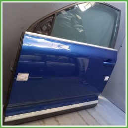 Porta Portiera Sportello Anteriore Sinistra SX BLU VOLKSWAGEN TOUAREG 7L SUV 2002 2010 Originale Usato