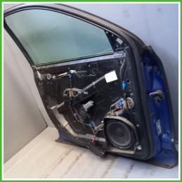 Porta Portiera Sportello Anteriore Sinistra SX BLU VOLKSWAGEN TOUAREG 7L SUV 2002 2010 Originale Usato