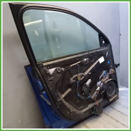Porta Portiera Sportello Anteriore Sinistra SX BLU VOLKSWAGEN TOUAREG 7L SUV 2002 2010 Originale Usato