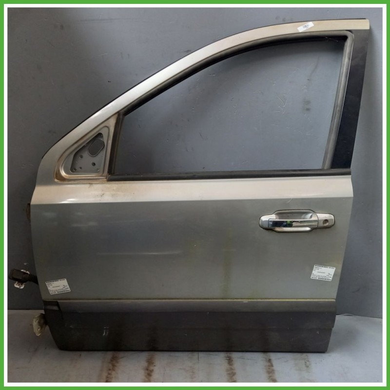 Porta Portiera Sportello Anteriore Sinistra SX GRIGIO CHIARO KIA SORENTO 1a Serie SUV 2002 2006 Originale Usato