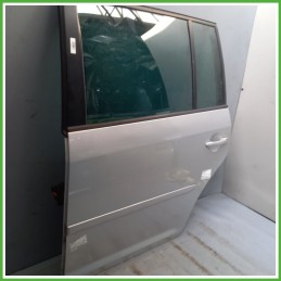 Porta Portiera Sportello Posteriore Sinistra SX GRIGIO CHIARO 8E A7W VOLKSWAGEN TOURAN 1T Monovolume 2003 2010 Originale Usato