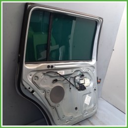 Porta Portiera Sportello Posteriore Sinistra SX GRIGIO CHIARO 8E A7W VOLKSWAGEN TOURAN 1T Monovolume 2003 2010 Originale Usato
