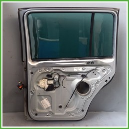 Porta Portiera Sportello Posteriore Destra DX GRIGIO CHIARO 8E A7W VOLKSWAGEN TOURAN 1T Monovolume 2003 2010 Originale Usato