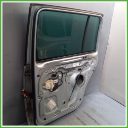 Porta Portiera Sportello Posteriore Destra DX GRIGIO CHIARO 8E A7W VOLKSWAGEN TOURAN 1T Monovolume 2003 2010 Originale Usato