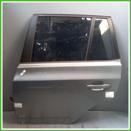 Porta Portiera Sportello Posteriore Sinistra SX GRIGIO A08 SILBERGRAU MET BMW X3 E83 SUV 2003 2006 Originale Usato