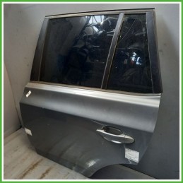 Porta Portiera Sportello Posteriore Sinistra SX GRIGIO A08 SILBERGRAU MET BMW X3 E83 SUV 2003 2006 Originale Usato