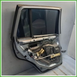 Porta Portiera Sportello Posteriore Sinistra SX GRIGIO A08 SILBERGRAU MET BMW X3 E83 SUV 2003 2006 Originale Usato