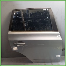Porta Portiera Sportello Posteriore Destra DX GRIGIO A08 SILBERGRAU MET BMW X3 E83 SUV 2003 2006 Originale Usato