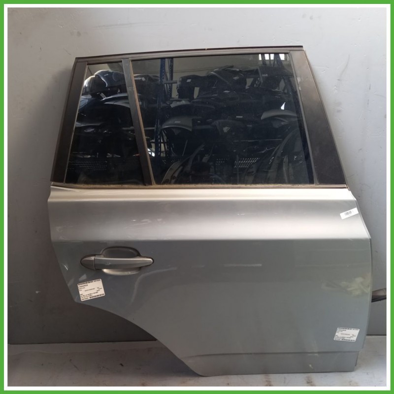 Porta Portiera Sportello Posteriore Destra DX GRIGIO A08 SILBERGRAU MET BMW X3 E83 SUV 2003 2006 Originale Usato