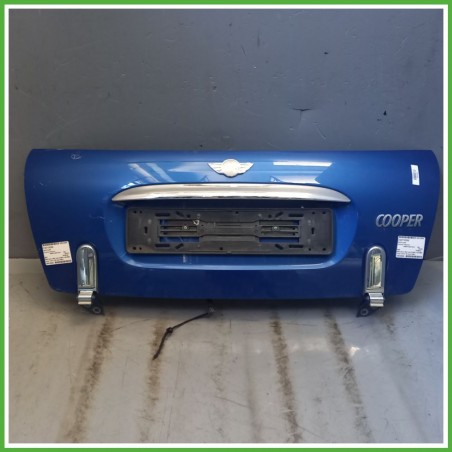 Portellone Bagagliaio Cofano Baule Posteriore MINI MINI Cabrio R52 2004 2009 BLU A28 HYPER BLUE METALLIC Cabrio Originale Usato