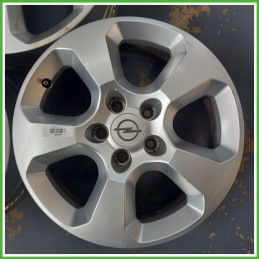 Cerchio Singolo in Lega OPEL ASTRA (A04) (dal 01/2004 al 03/2011) 16 pollici 16" 6.5J 5x100 ET 37 originale usato al pz