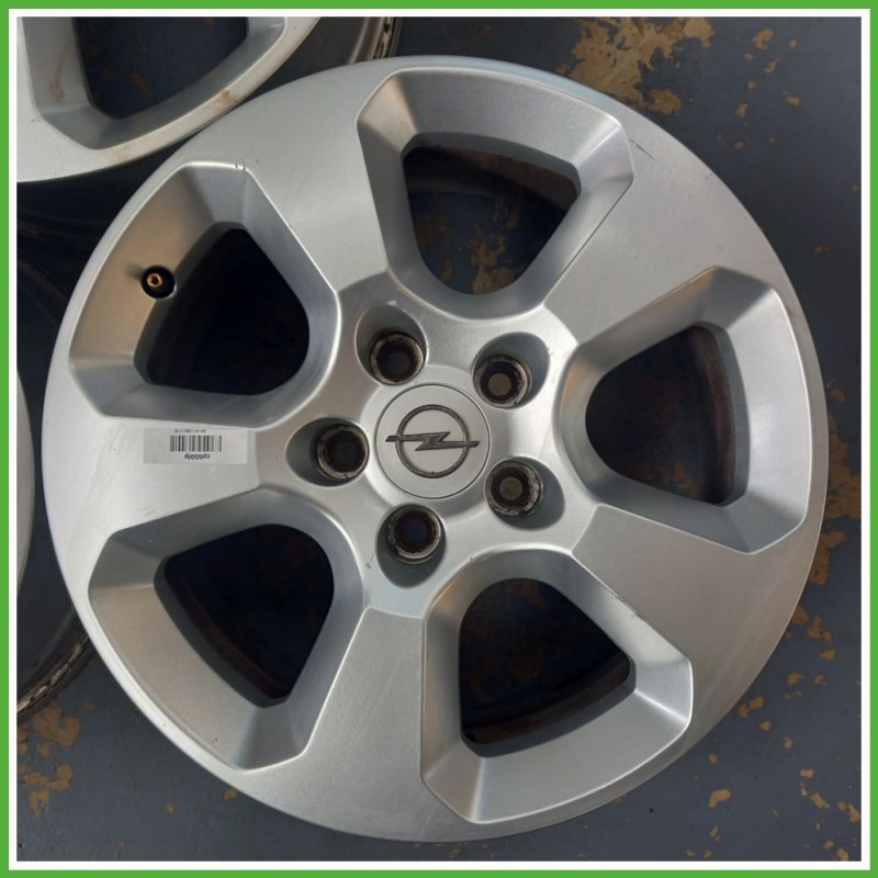 Cerchio Singolo in Lega OPEL ASTRA (A04) (dal 01/2004 al 03/2011) 16 pollici 16" 6.5J 5x100 ET 37 originale usato al pz