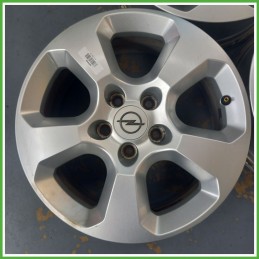 Cerchio Singolo in Lega OPEL ASTRA (A04) (dal 01/2004 al 03/2011) 16 pollici 16" 6.5J 5x100 ET 37 originale usato al pz