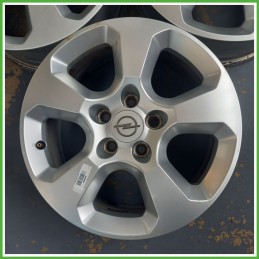 Cerchio Singolo in Lega OPEL ASTRA (A04) (dal 01/2004 al 03/2011) 16 pollici 16" 6.5J 5x100 ET 37 originale usato al pz