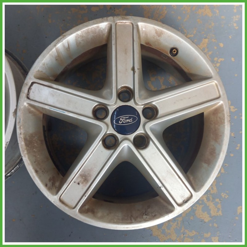 Cerchio Singolo in Lega FORD FOCUS (CAP) (dal 11/2004 al 06/2008) 16 pollici 16" 6.5J 5x108 ET 52.5 originale usato al pz