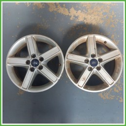 Cerchio Singolo in Lega FORD FOCUS (CAP) (dal 11/2004 al 06/2008) 16 pollici 16" 6.5J 5x108 ET 52.5 originale usato al pz