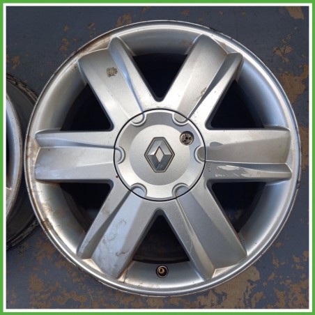 Cerchio Singolo in Lega RENAULT MEGANE 2a Serie (dal 09/2002 al 02/2006) 16 pollici 16" 6.5J 4x100 ET 49 originale usato al pz
