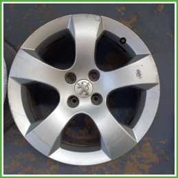 Cerchio Singolo in Lega PEUGEOT 3008 (dal 04/2009) 17 pollici 17" 7.5J 4x108 ET 29 originale usato al pz