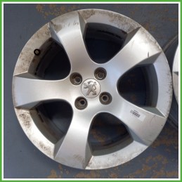 Cerchio Singolo in Lega PEUGEOT 3008 (dal 04/2009) 17 pollici 17" 7.5J 4x108 ET 29 originale usato al pz